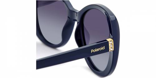 Sunčane naočale Polaroid PLD 4154/S/X PJP 55WJ: Boja: Blue, Veličina: 55-18-145, Spol: ženske, Materijal: acetat, Vrsta leće: polarizirane