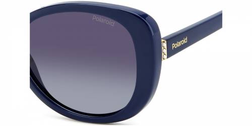 Sunčane naočale Polaroid PLD 4154/S/X PJP 55WJ: Boja: Blue, Veličina: 55-18-145, Spol: ženske, Materijal: acetat, Vrsta leće: polarizirane