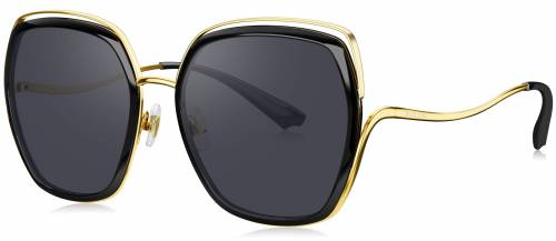 Sunčane naočale BOLON BOLON 6078: Boja: Black, Veličina: 57-18-146, Spol: ženske, Materijal: metal