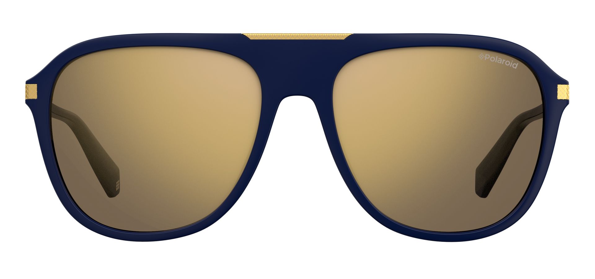 Sunčane naočale Polaroid PLD 2070/S/X: Boja: Blue Gold, Veličina: 58/18/145, Spol: muške, Materijal: acetat, Vrsta leće: polarizirane