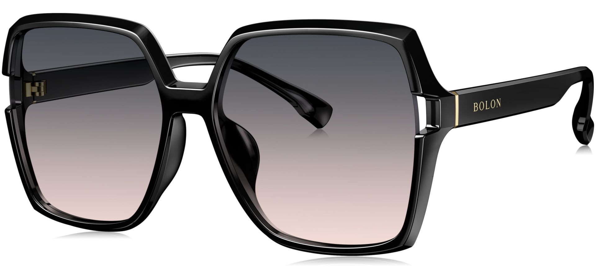 Sunčane naočale Bolon BL5060: Boja: Black, Veličina: 57-15-148, Spol: ženske, Materijal: acetat