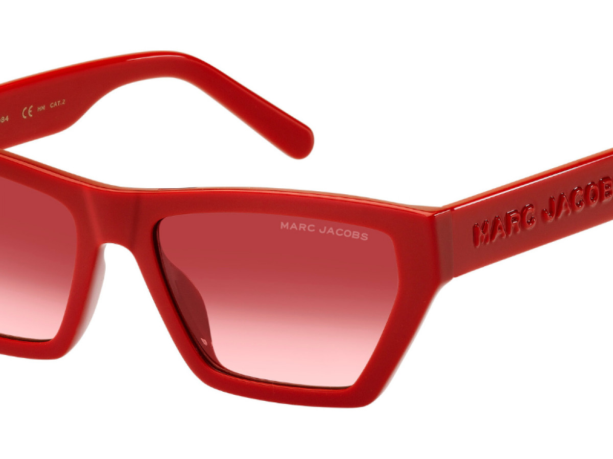 Sunčane naočale Marc Jacobs MARC 657/S C9A 55 TX: Boja: Red, Veličina: 55-17-145, Spol: ženske, Materijal: acetat