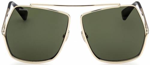 Sunčane naočale Max Mara MM006: Boja: Gold w/ Green, Veličina: 56-14-140, Spol: ženske, Materijal: metal