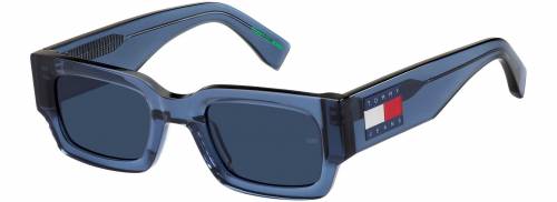 Sunčane naočale Tommy Jeans TJ 0086/S: Boja: Blue, Veličina: 49-24-150, Spol: unisex, Materijal: acetat