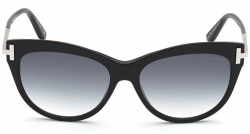 Sunčane naočale Tom Ford TOM FORD 0821/S: Boja: Gloss Black, Veličina: 56-16-140, Spol: ženske, Materijal: acetat