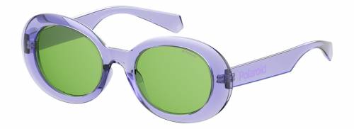 Sunčane naočale Polaroid PLD 6052/S: Boja: Lilac, Veličina: 52/22/145, Spol: ženske, Materijal: acetat, Vrsta leće: polarizirane