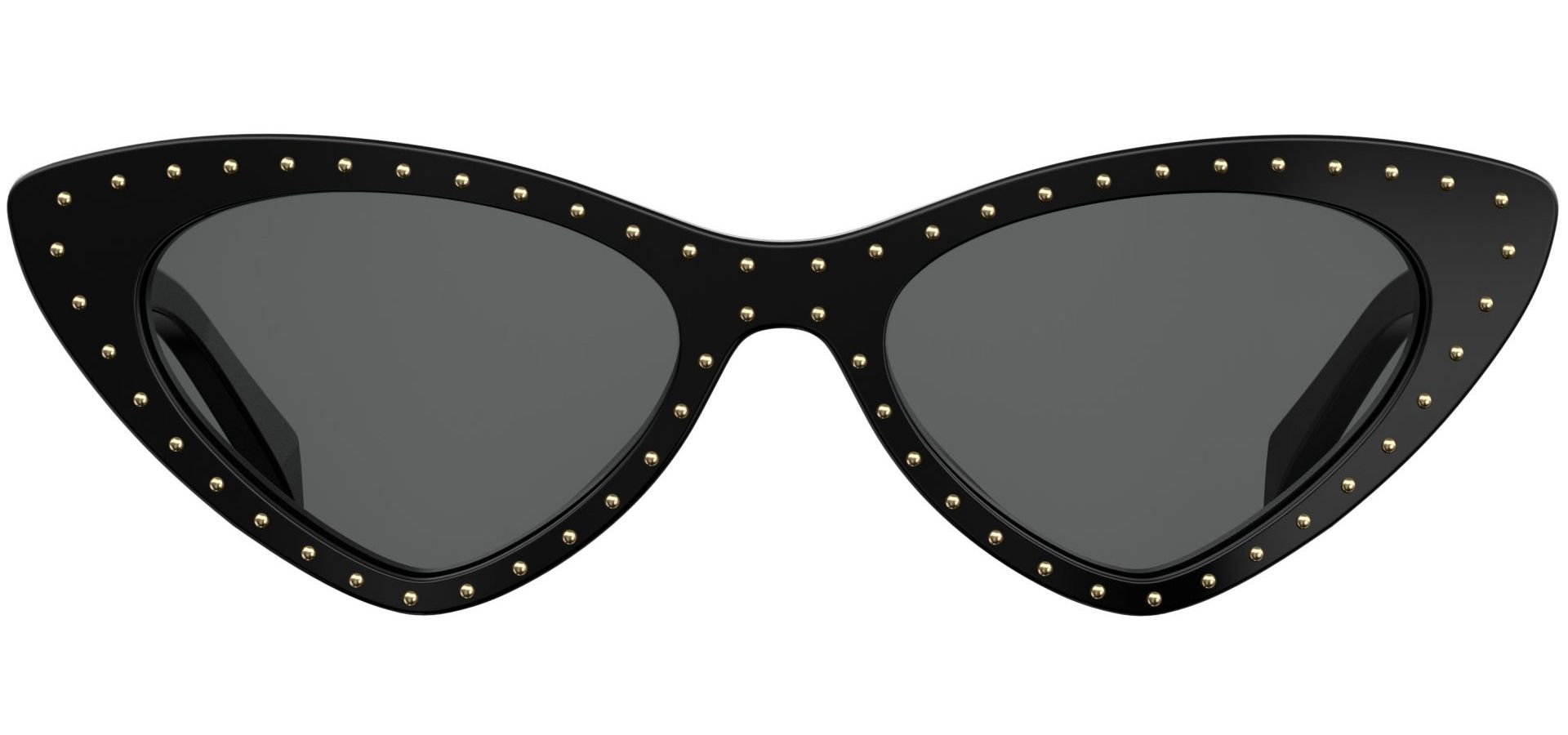 Sunčane naočale Moschino MOS006/S.: Boja: Black w/ bids, Veličina: 52-17-140, Spol: ženske, Materijal: acetat