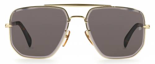 Sunčane naočale David Beckham DB 7001/S: Boja: Gold, Veličina: 60-17-145, Spol: muške, Materijal: metal, Vrsta leće: nepolarizirane