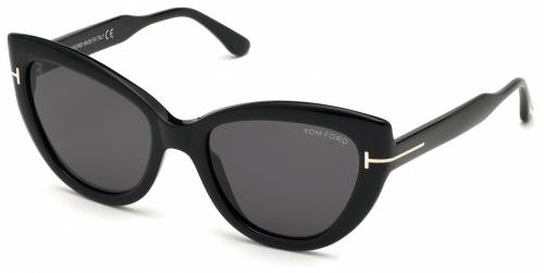 Sunčane naočale Tom Ford FT0762: Boja: Gloss Black, Veličina: 55-20-140, Spol: ženske, Materijal: acetat