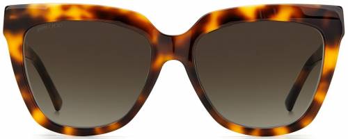 Sunčane naočale Jimmy Choo JIMMY CHOO JULIEKA: Boja: Havana Brown, Veličina: 55, Spol: ženske, Materijal: acetat