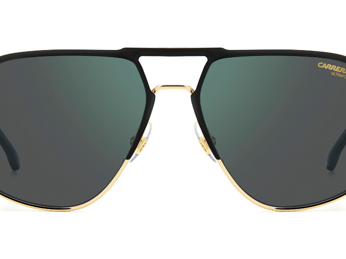 Sunčane naočale Carrera CARRERA 318/S 2M2 60Q3: Boja: Black Gold, Veličina: 60-16-145, Spol: muške, Materijal: čelik, Vrsta leće: polarizirane