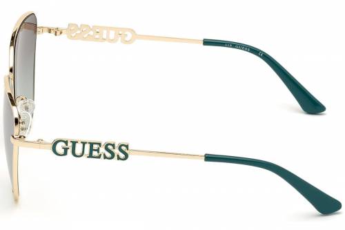 Sunčane naočale Guess GU7646: Boja: Green Gradient, Veličina: 61-14-140, Spol: ženske, Materijal: metal