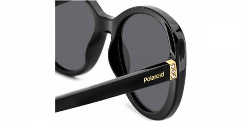 Sunčane naočale Polaroid PLD 4154/S/X 807 55M9: Boja: Black, Veličina: 55-18-145, Spol: ženske, Materijal: acetat, Vrsta leće: polarizirane