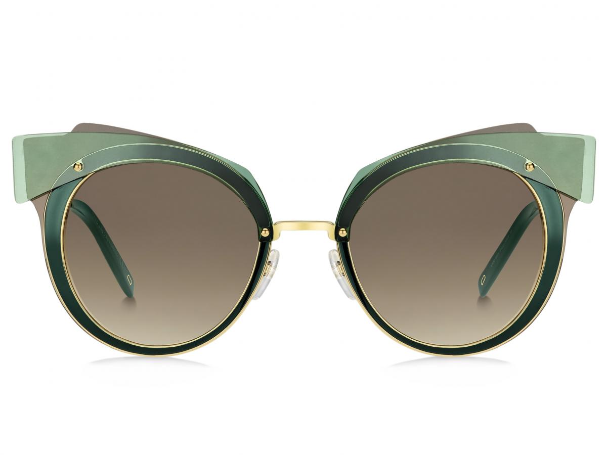 Sunčane naočale Marc Jacobs MARC 101/S: Boja: Green Gold, Veličina: 66/16/140, Spol: ženske, Materijal: metal