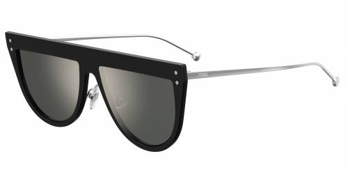 Sunčane naočale Fendi FF 0372/S: Boja: Black Grey, Veličina: 55/16/140, Spol: ženske, Materijal: acetat, Vrsta leće: zrcalne
