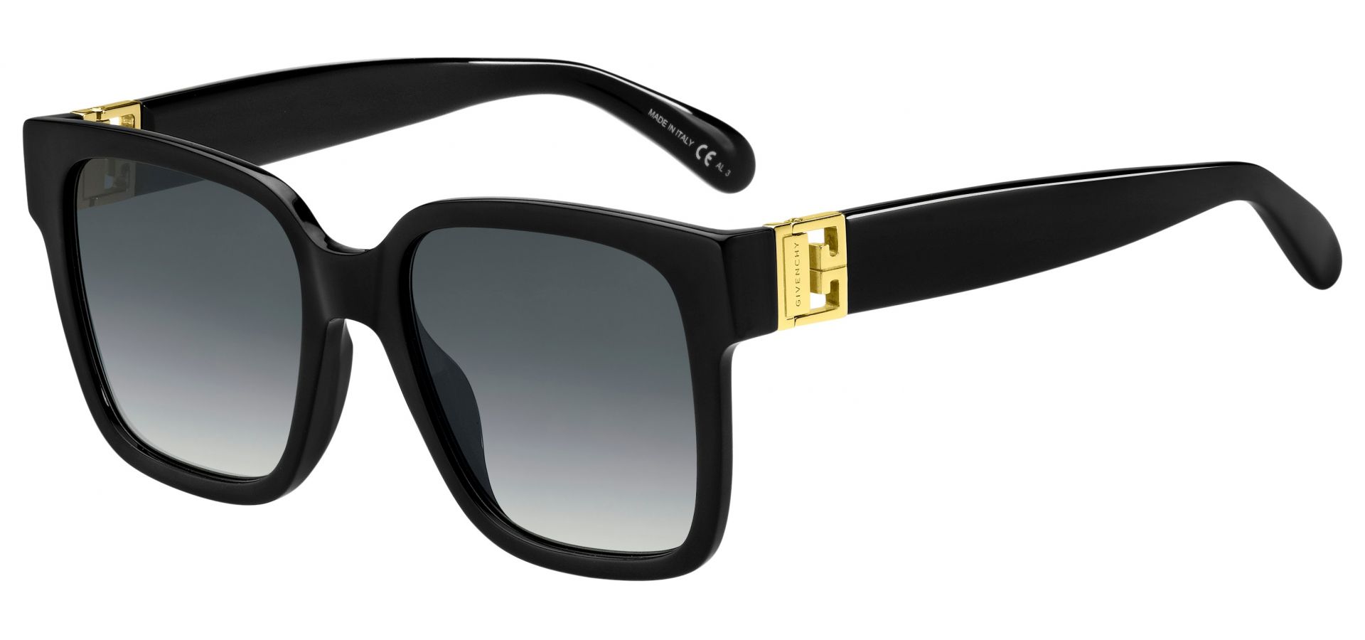 Sunčane naočale Givenchy GV 7141/G/S: Boja: Black, Veličina: 53-19-145, Spol: ženske, Materijal: acetat