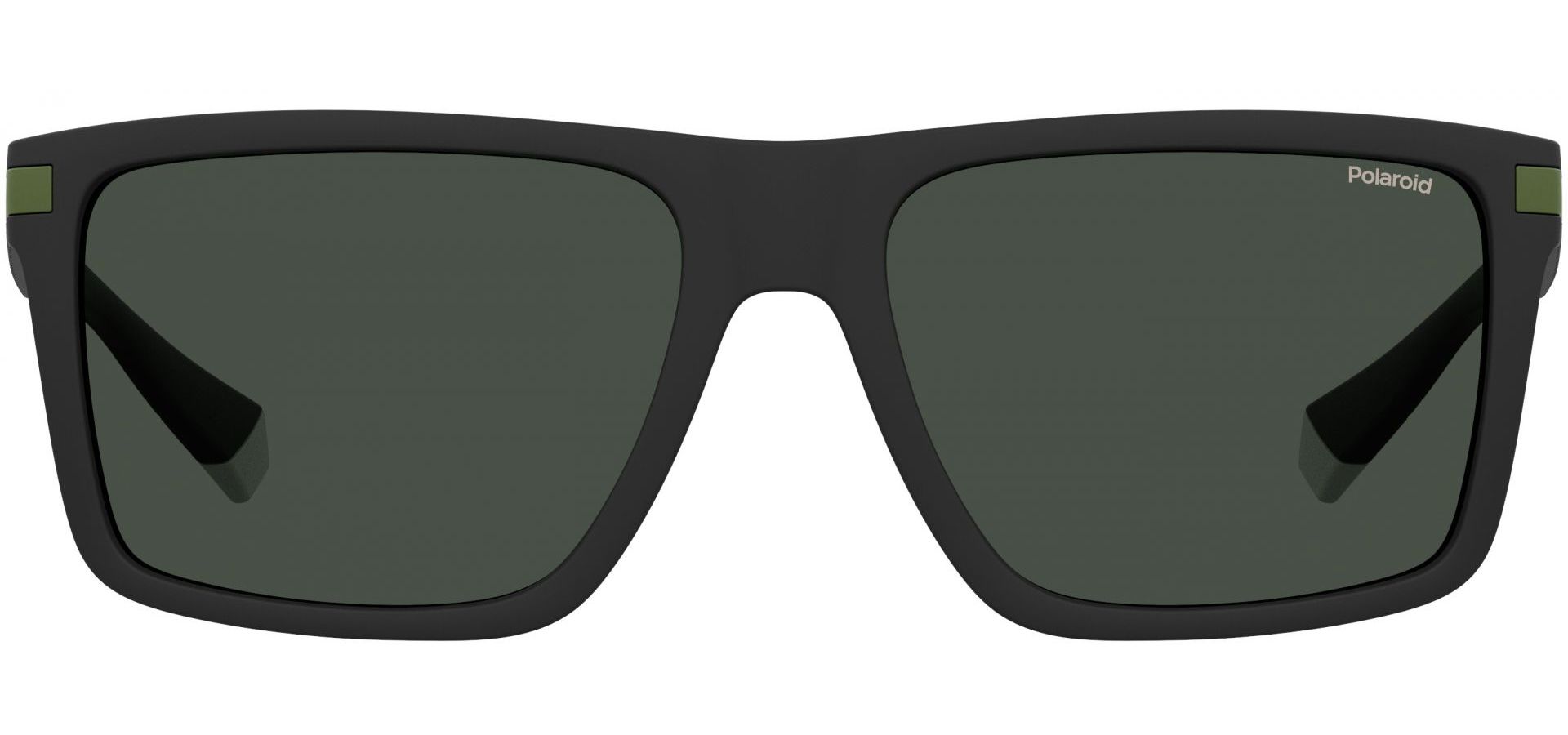 Sunčane naočale Polaroid PLD 2098/S: Boja: Black w/ Green, Veličina: 56/17/140, Spol: muške, Materijal: acetat, Vrsta leće: polarizirane