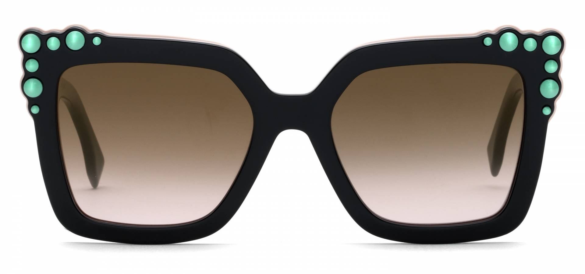 Sunčane naočale Fendi FF 0260/S: Boja: Black Pink, Veličina: 52/19/145, Spol: ženske, Materijal: acetat