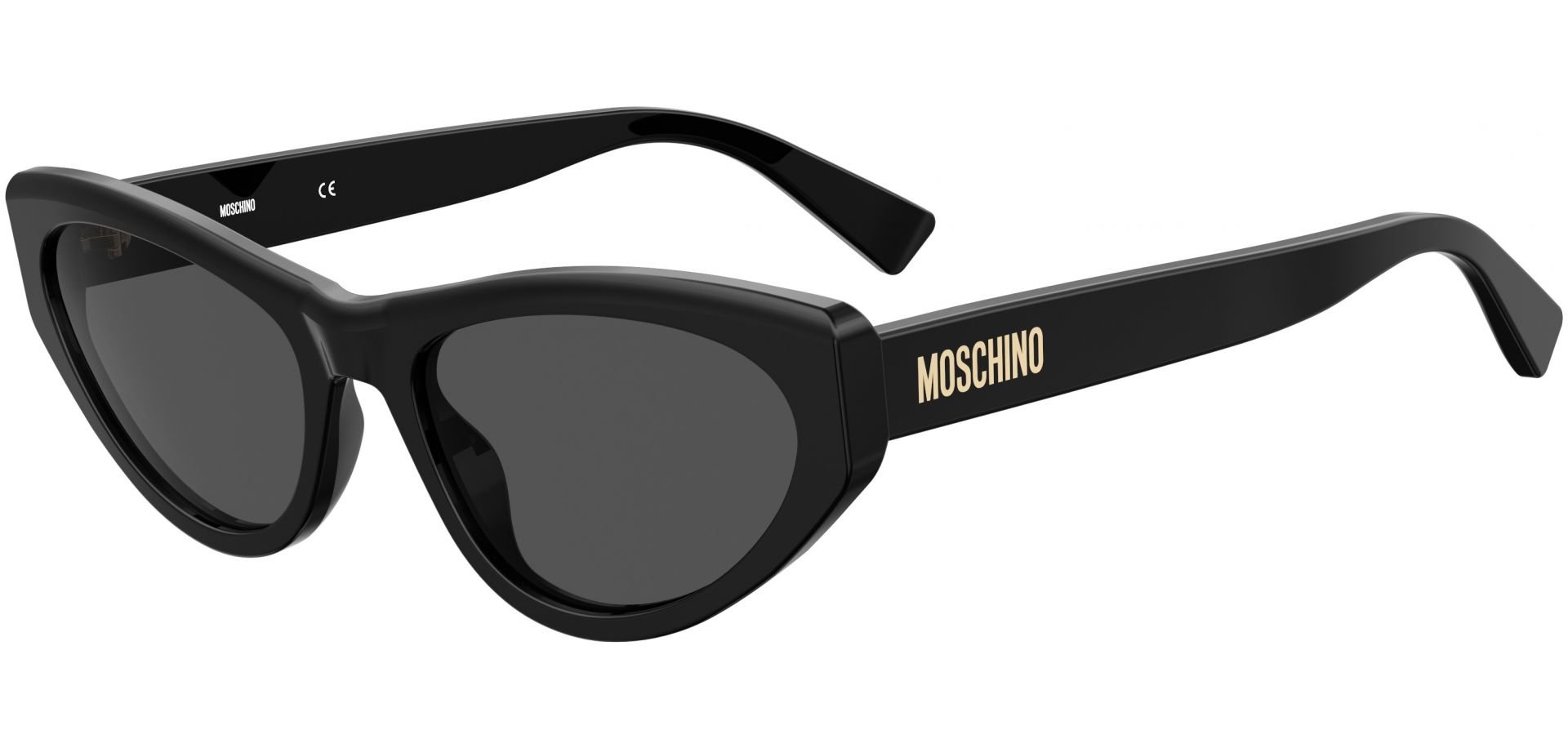 Sunčane naočale Moschino MOSCHINO 077/S: Boja: Black, Veličina: 56-37-19, Spol: ženske, Materijal: acetat