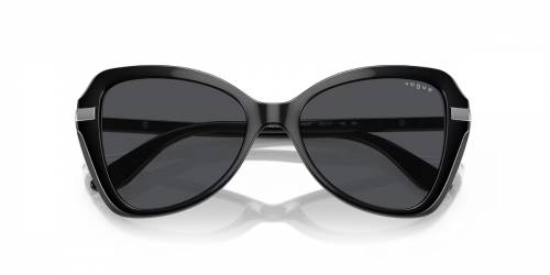 Sunčane naočale Vogue Eyewear 0VO5479S 53 W44/87: Boja: Black, Veličina: 53-17-140, Spol: ženske, Materijal: acetat/metal