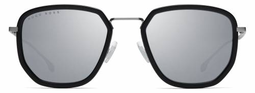 Sunčane naočale Hugo Boss BOSS1029/F: Boja: Black, Veličina: 55-22-145, Spol: muške, Materijal: metal, Vrsta leće: polarizirane