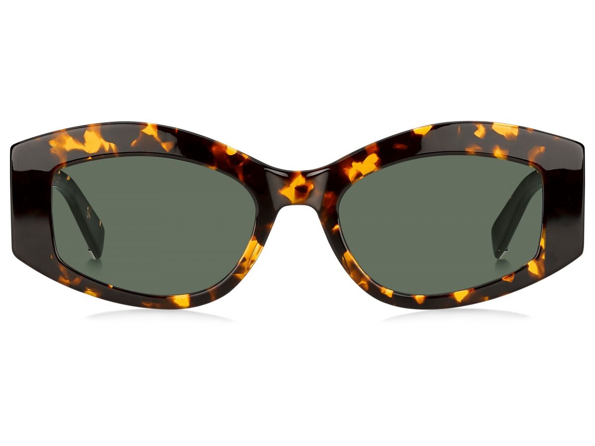 Sunčane naočale Max Mara MM IRIS: Boja: Dark Havana Green, Veličina: 52/20/140, Spol: ženske, Materijal: acetat