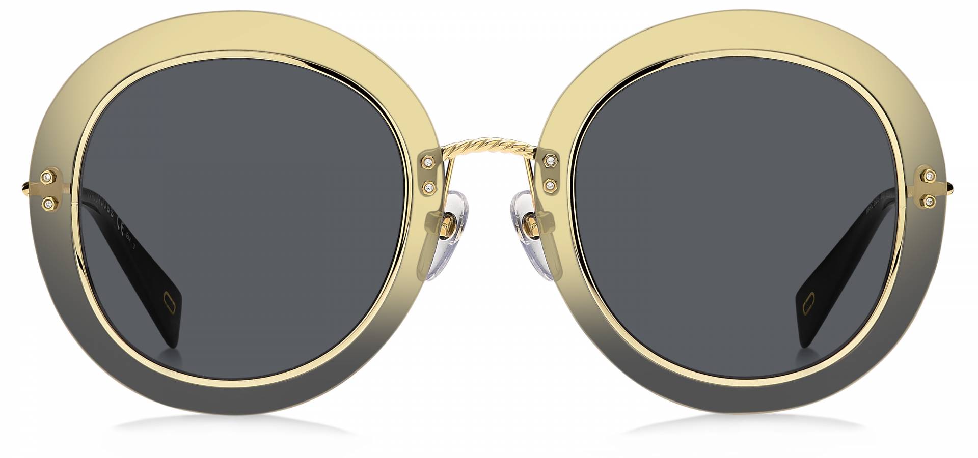Sunčane naočale Marc Jacobs MARC 262/S: Boja: Gold Shaded Grey, Veličina: 51/25/140, Spol: ženske, Materijal: acetat