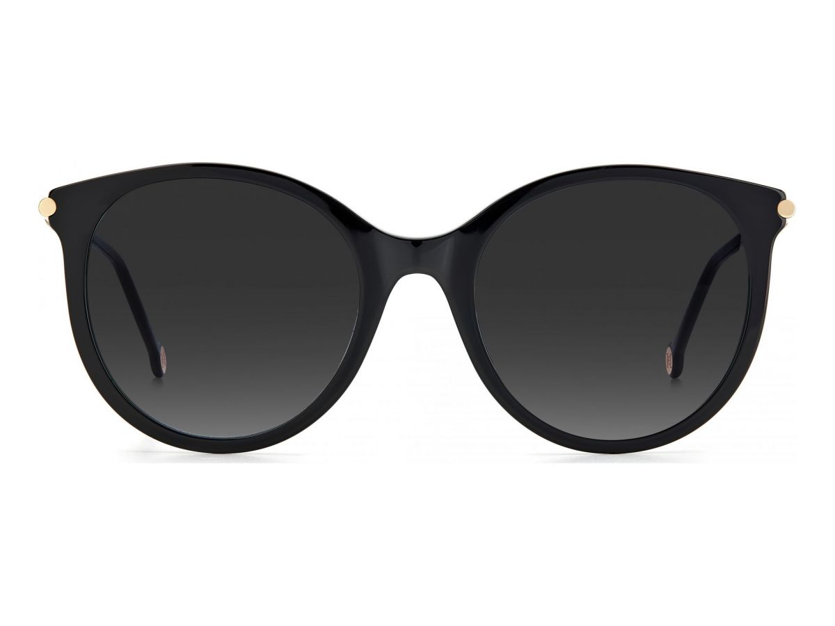 Sunčane naočale Carolina Herrera CAROLINA HERRERA 0024: Boja: Black, Veličina: 55, Spol: ženske, Materijal: acetat
