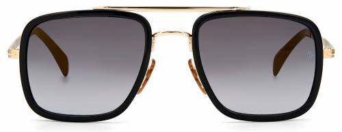 Sunčane naočale David Beckham DB 7002/S: Boja: Gold Black, Veličina: 54-22-140, Spol: muške, Materijal: acetat, Vrsta leće: nepolarizirane