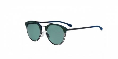 Sunčane naočale Hugo Boss BOSS 0784/S: Boja: Matte Blue Grey Green, Veličina: 49/21/145, Spol: muške, Materijal: metal