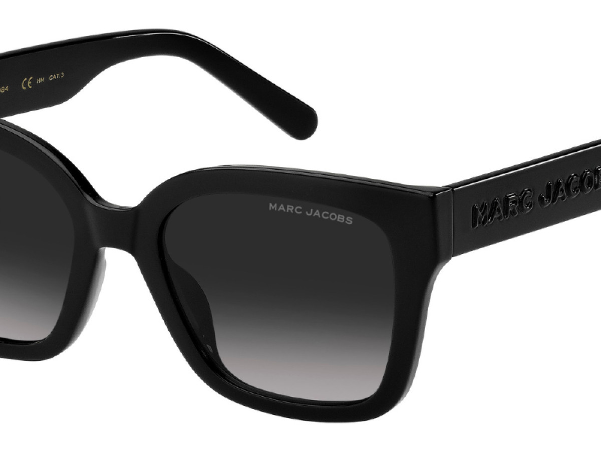 Sunčane naočale Marc Jacobs MARC 658/S 807 539O: Boja: Black, Veličina: 53-19-145, Spol: ženske, Materijal: acetat