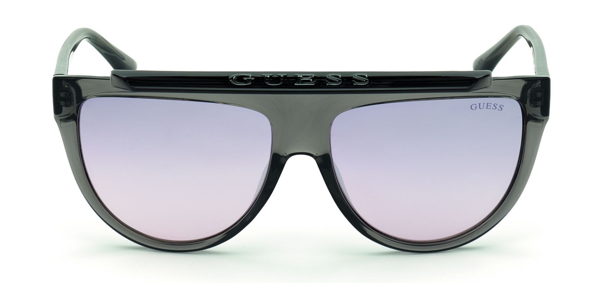 Sunčane naočale Guess GU7663: Boja: Mirrored Smoke Grey, Veličina: 58/15/145, Spol: unisex, Materijal: acetat