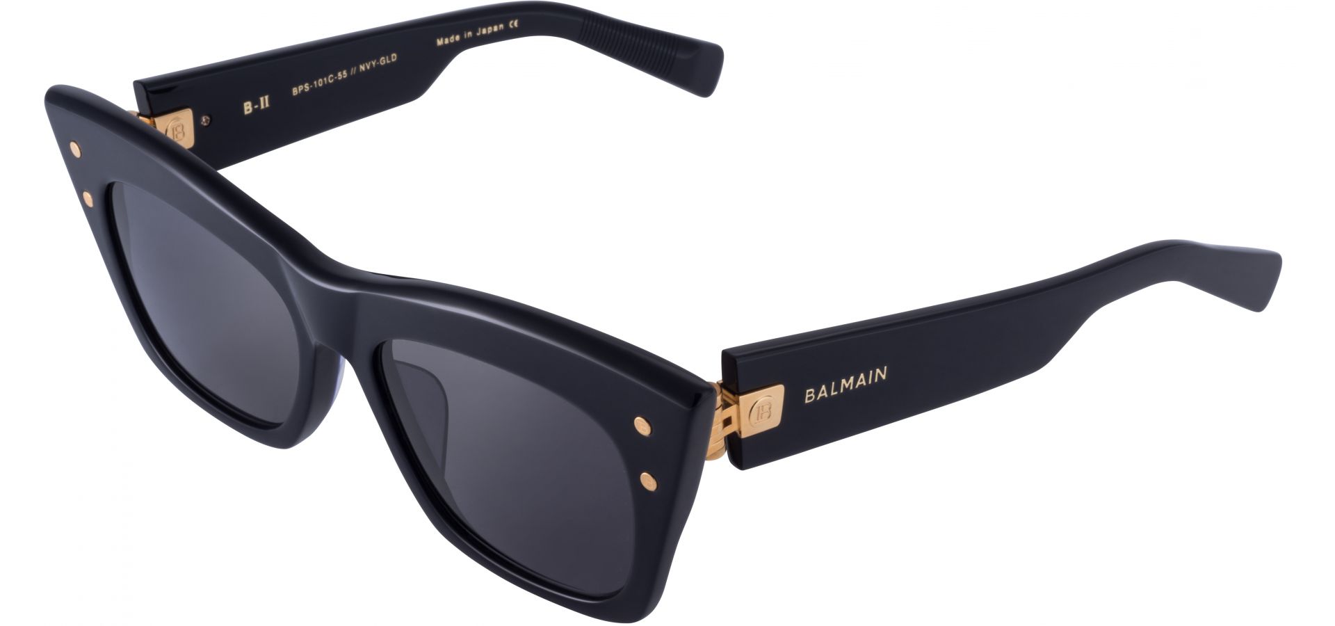 Sunčane naočale BALMAIN X AKONI BPS-101 B-II: Boja: Black, Veličina: 59-16-140, Spol: ženske, Materijal: acetat, Vrsta leće: nepolarizirane