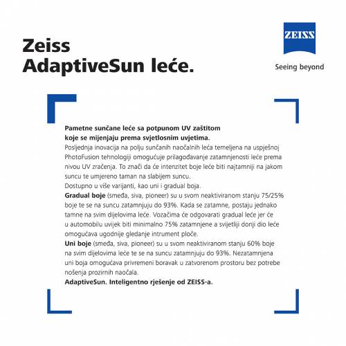 Promotivna akcija "ZEISS AdaptiveSun" u Ghetaldus optici