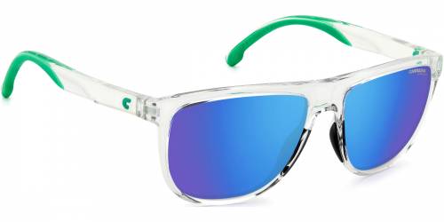 Sunčane naočale Carrera CARRERA 8059/S 0OX 58Z9: Boja: Crystal Green, Veličina: 58-16-145, Spol: muške, Materijal: acetat