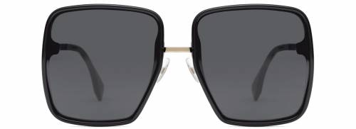 Sunčane naočale Fendi FF 0402: Boja: Black, Veličina: 59-19-140, Spol: ženske, Materijal: acetat