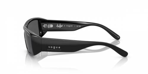 Sunčane naočale Vogue Eyewear 0VO5442S 22 W44/87 Hailey x Vogue: Boja: Black, Veličina: 22-122-130, Spol: ženske, Materijal: acetat