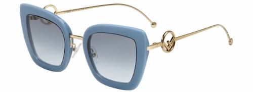 Sunčane naočale Fendi FF0408/S: Boja: Baby Blue, Veličina: 51-24-140, Spol: ženske, Materijal: metal
