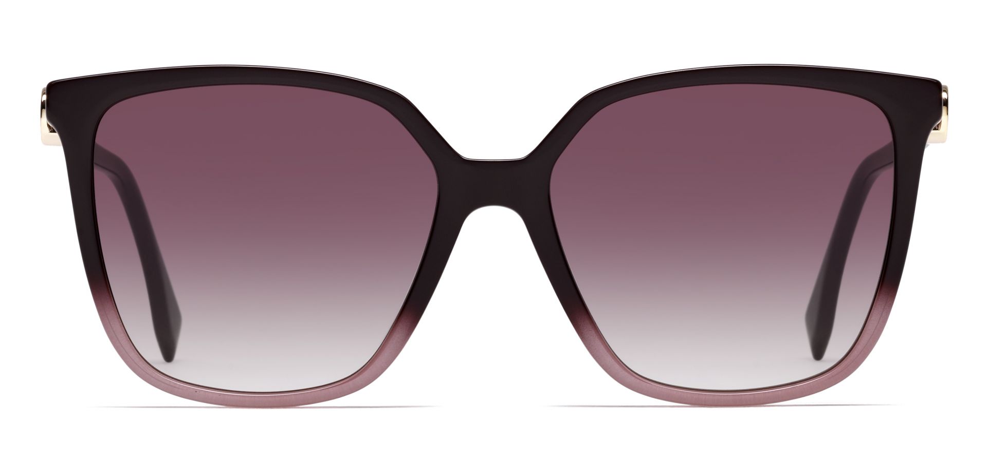 Sunčane naočale Fendi FF 0318/S: Boja: Purple Gradient, Veličina: 57/17/145, Spol: ženske, Materijal: acetat