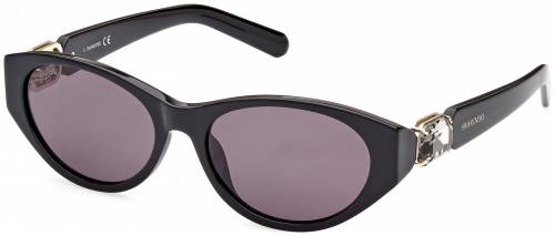 Sunčane naočale Swarovski SK0350: Boja: BLACK, Veličina: 55-17-140, Spol: ženske, Materijal: acetat