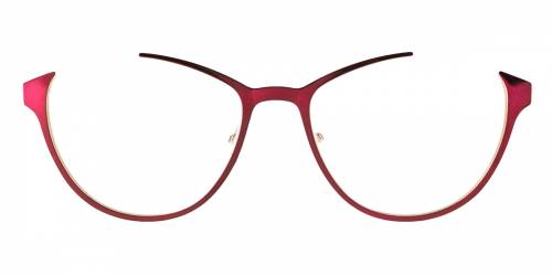 Dioptrijske naočale Ghetaldus NAOČALE ZA RAČUNALO GHC123: Boja: Red, Veličina: 54/19/140, Spol: ženske, Materijal: metal