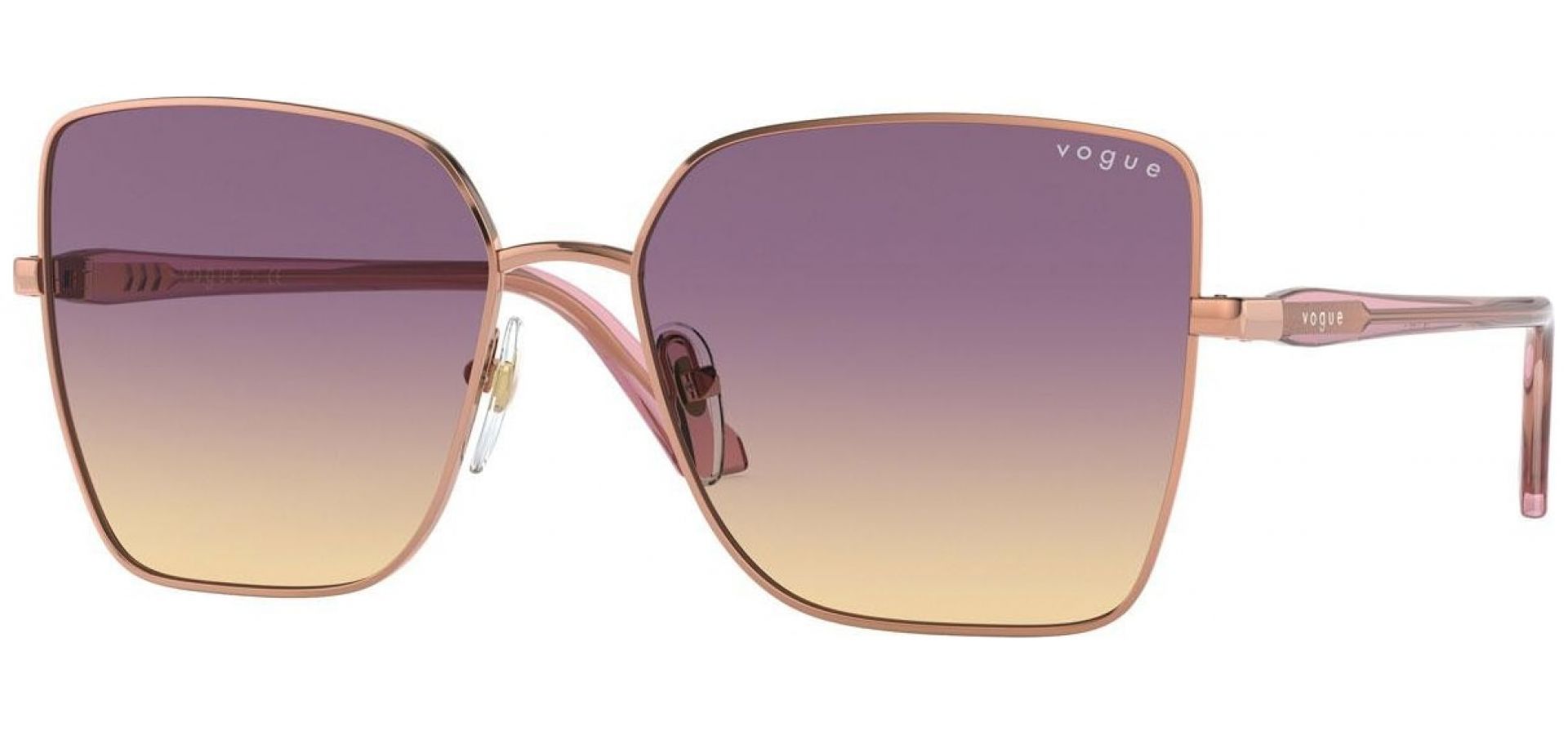 Sunčane naočale Vogue Eyewear 0VO4199S 58 515270: Boja: Gradient Pink, Veličina: 58-16-140, Spol: ženske, Materijal: metal