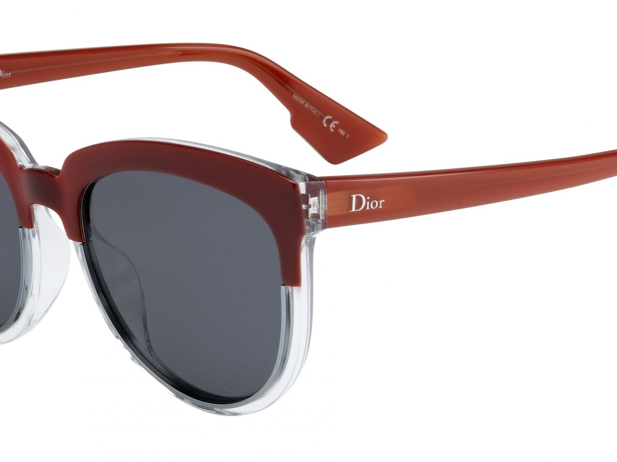 Sunčane naočale Christian Dior DIORSIGHT1: Boja: Drak Grey Red, Veličina: 54/20/145, Spol: unisex, Materijal: acetat, Vrsta leće: zrcalne