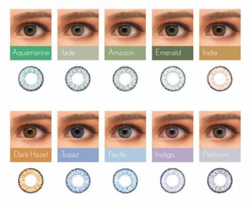 Kontaktne leće Bausch + Lomb SofLens Natural Colors bez dioptrije: Vrsta: leće u boji