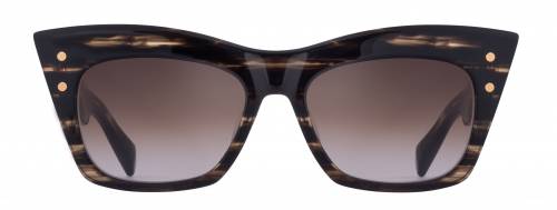 Sunčane naočale Balmain x Akoni BPS-101 B-II: Boja: Brown, Veličina: 59-16-140, Spol: ženske, Materijal: acetat, Vrsta leće: nepolarizirane