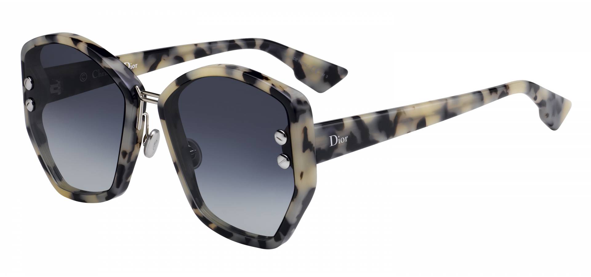 Sunčane naočale Christian Dior DIORADDICT2: Boja: Beige Havana, Veličina: 59/19/145, Spol: ženske, Materijal: acetat