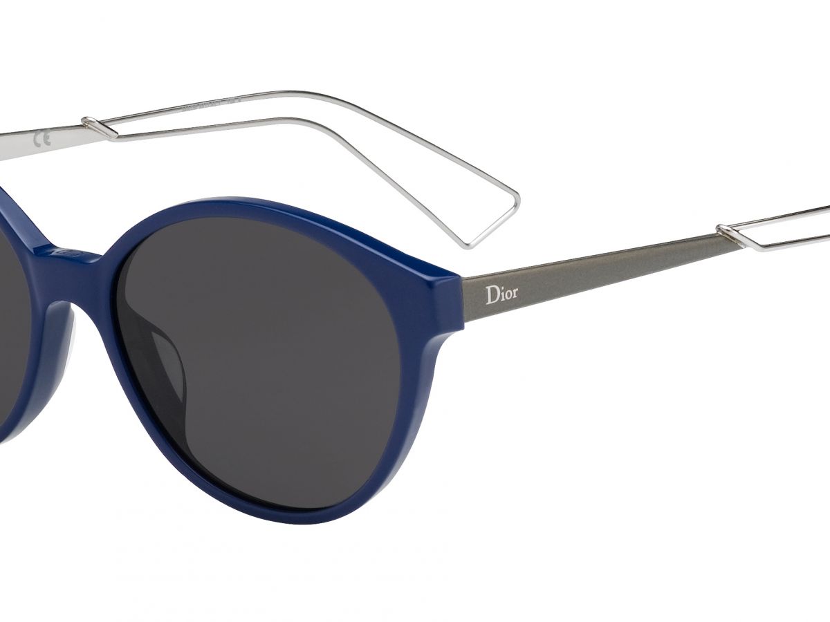 Sunčane naočale Christian Dior DIORCONFIDENT1: Boja: Dark Blue Grey, Veličina: 54/16/145, Spol: ženske, Materijal: acetat