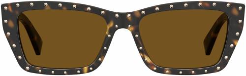 Sunčane naočale Moschino MOSCHINO 092/S: Boja: Brown, Veličina: 52, Spol: ženske, Materijal: acetat