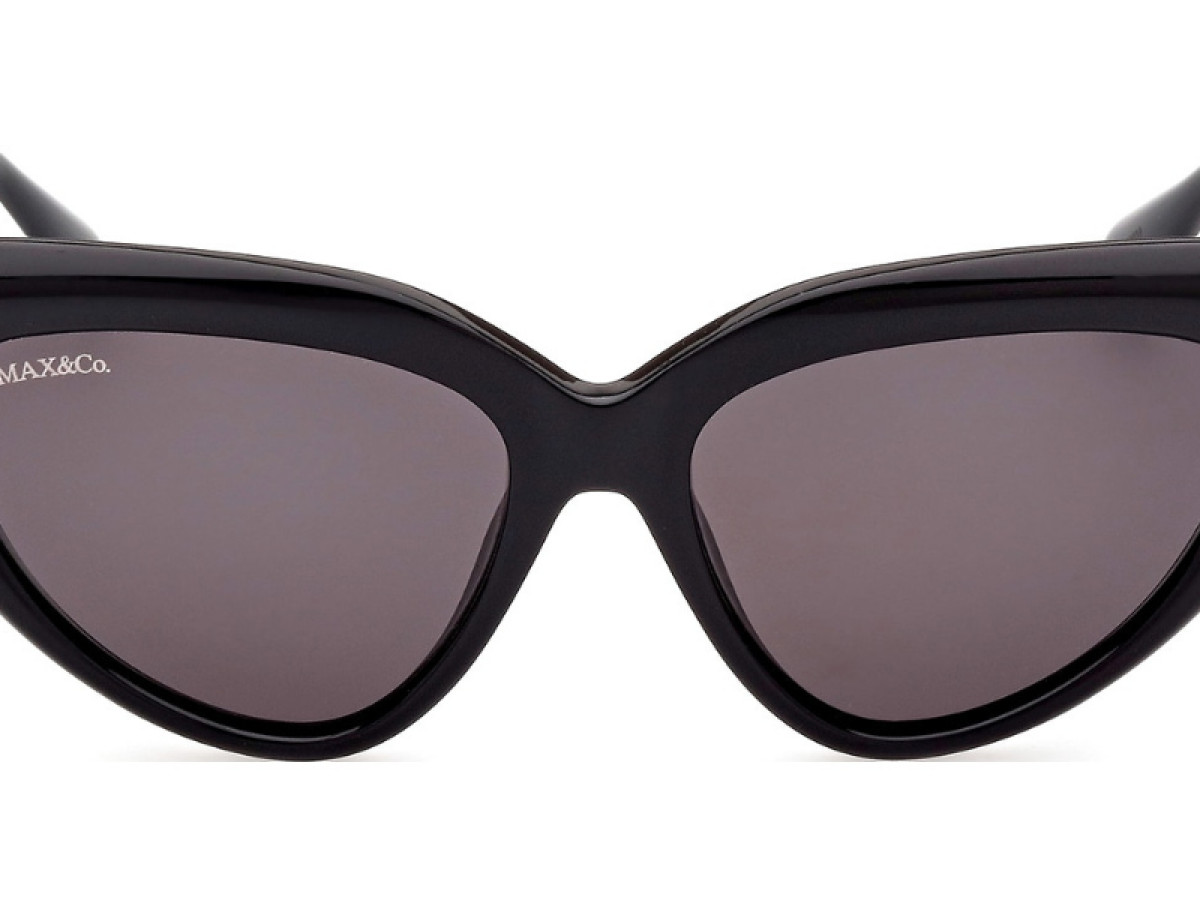 Sunčane naočale Max&Co MO0047 55 01A: Boja: Black, Veličina: 55-16-140, Spol: ženske, Materijal: acetat