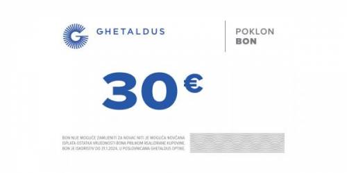 Poklon bon Ghetaldus POKLON BON 30 EURA